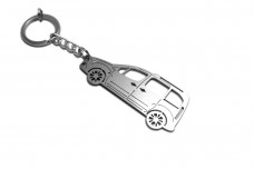 Keychain Citroen Berlingo II 2008-2018 - (type STEEL)